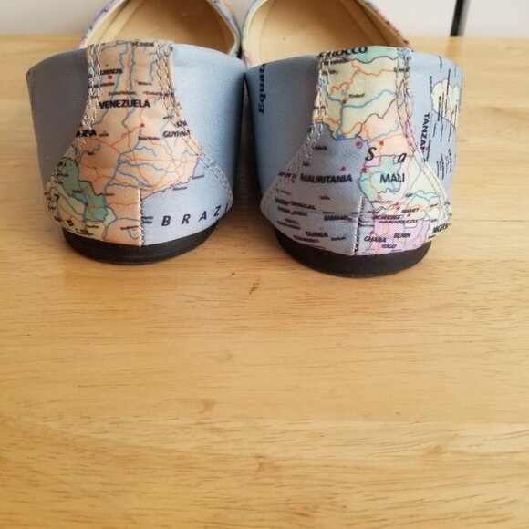 Map flats Modcloth x TUK - Picture 3 of 6